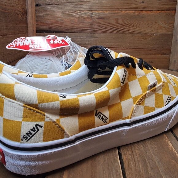 🎉Host Pick 🎉New Vans Era Big Check Ylk Ylw - Picture 5 of 10